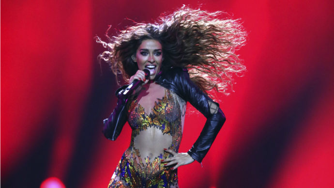 Eleni Foureira, tentada para representar a España en Eurovisión 2020