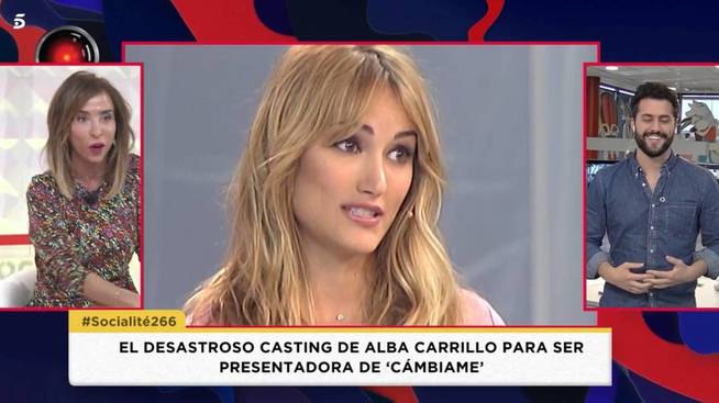 María Patiño rescata un casting de Alba Carrillo y la hunde como presentadora