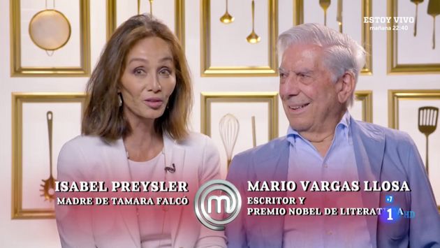 Isabel Preysler y Vargas Llosa revolucionan ‘Masterchef Celebrity’ en su final