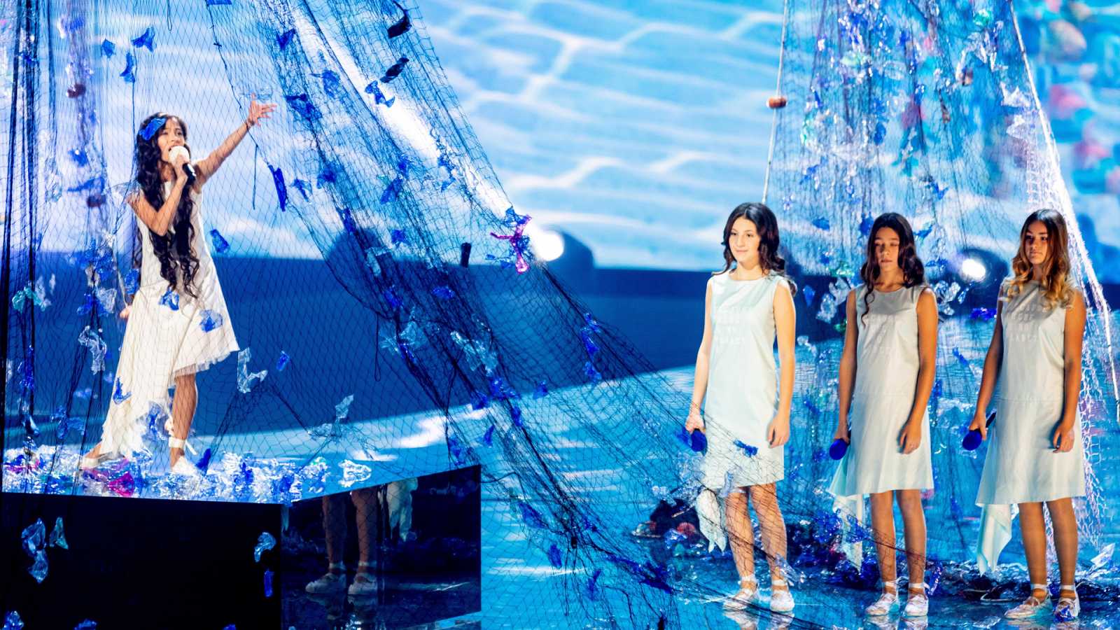 «Increíble y brillante»: el mensaje de los famosos a Melani tras Eurovisión Junior 2019