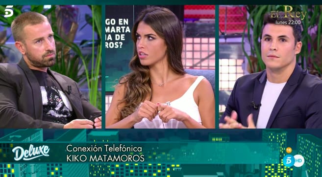 Kiko Matamoros interviene en 'Sábado Deluxe' tras las declaraciones de Kiko Jiménez sobre su novia Marta López.