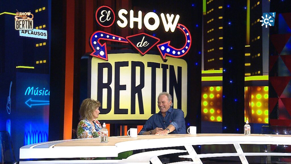 Bertín Osborne entrevista a María Teresa Campos en 'El Show de Bertín'.