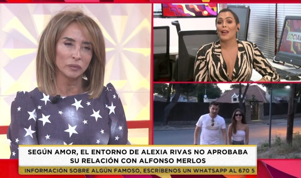 Amor Romeira anuncia en 'Socialité' el verdadero motivo de la ruptura entre Alexia Rivas y Alfonso Merlos.