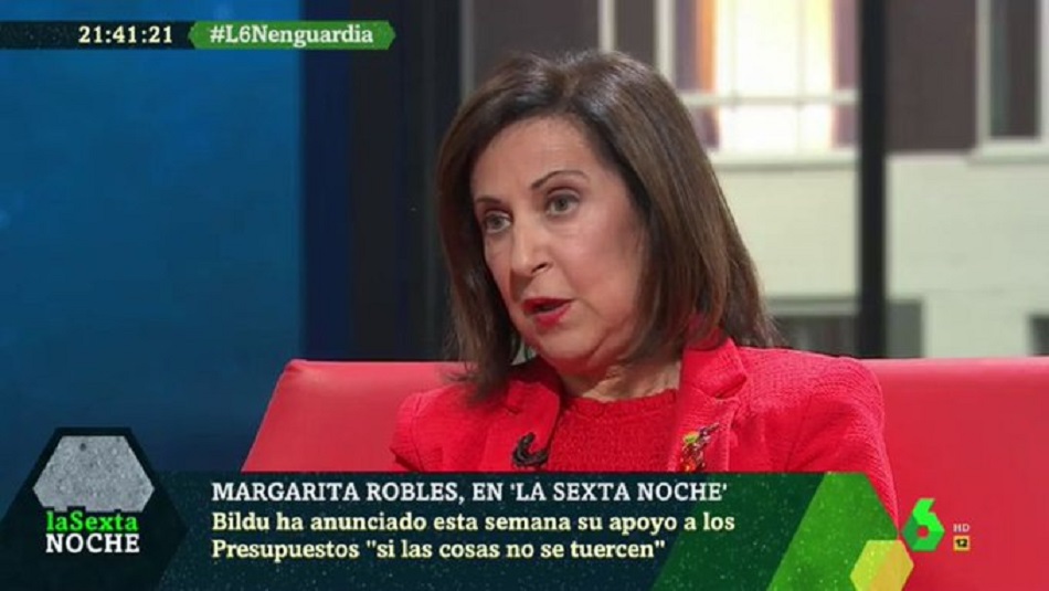 Margarita Robles La Sexta