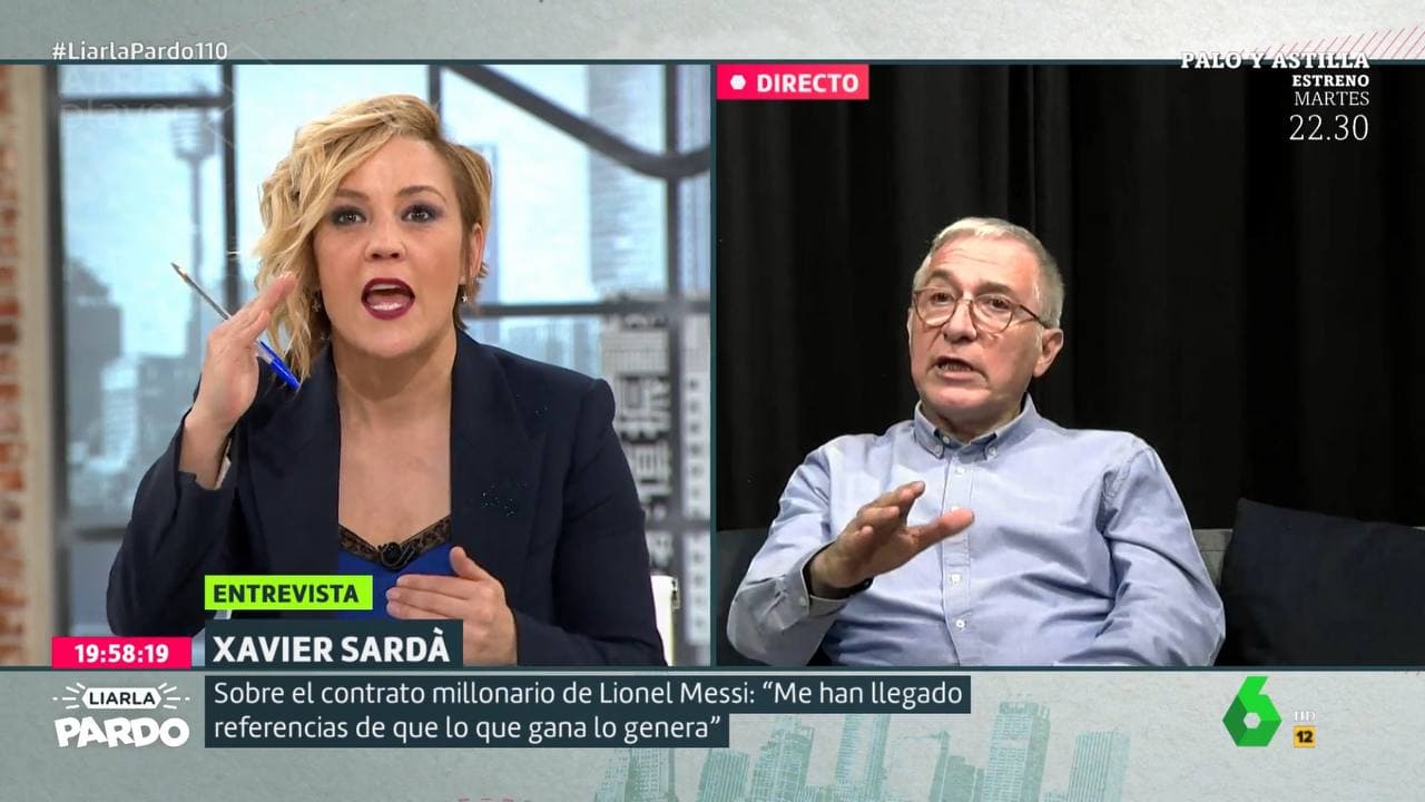 Xavier Sardà Cristina Pardo