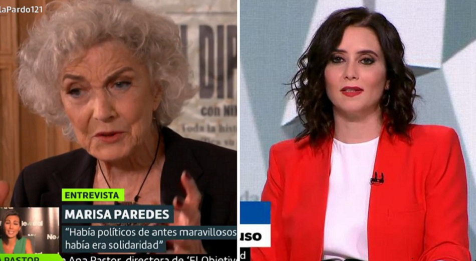 Marisa Paredes Díaz Ayuso Liarla Pardo