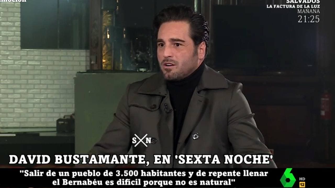 David Bustamante La Sexta Noche