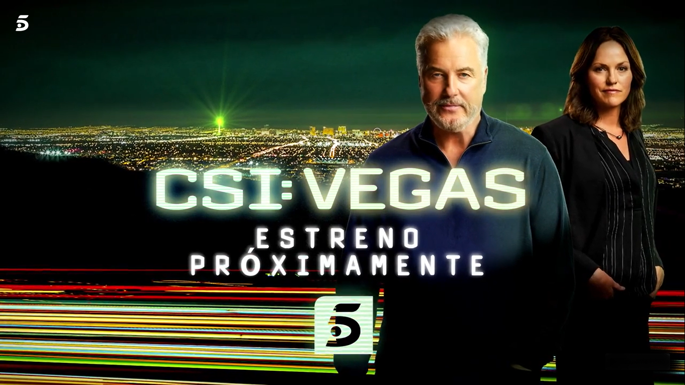 Telecinco da la campanada y anuncia el estreno de ‘CSI: Vegas’ como su gran baza para verano