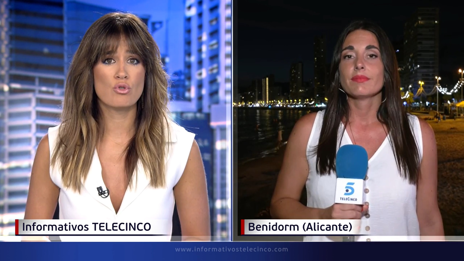 Isabell Jiménez reportera Informativos Telecinco
