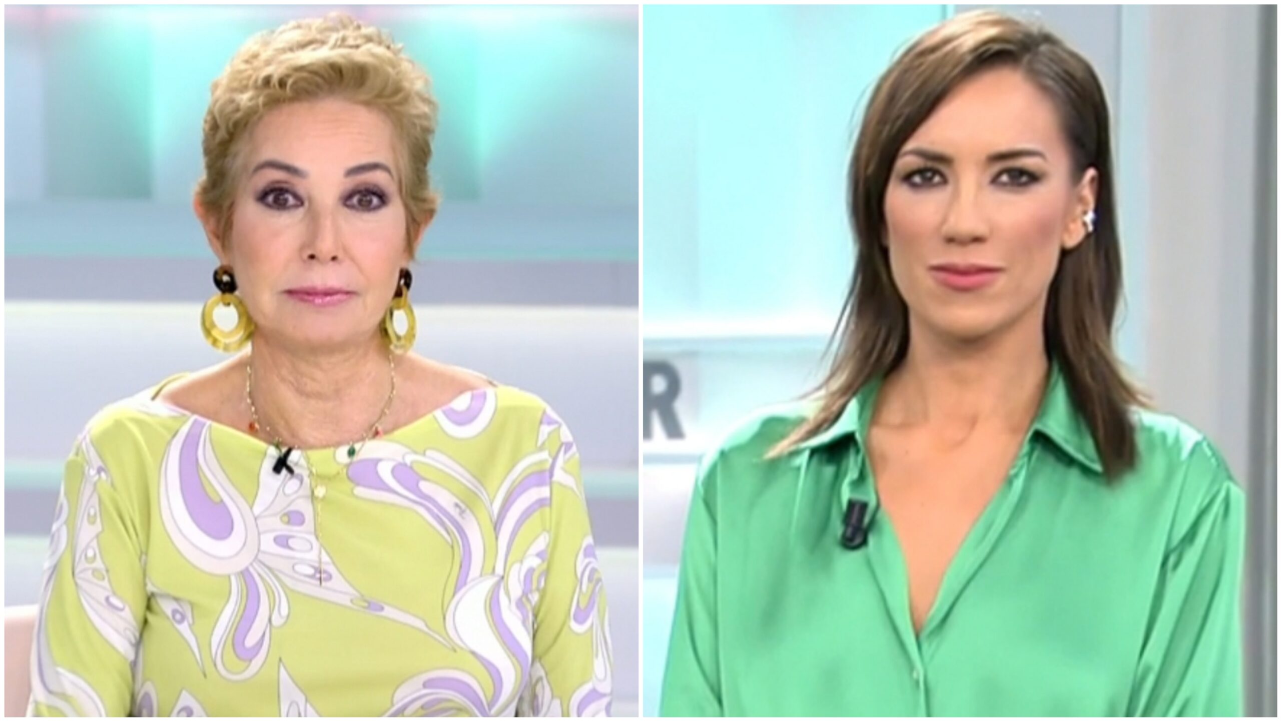 Patricia Pardo advierte a Ana Rosa de que eso no se puede decir en Telecinco pero sí lo suelta
