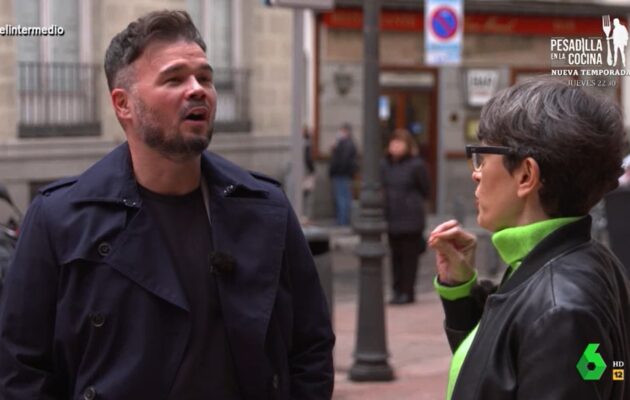 Gabriel Rufián El Intermedio