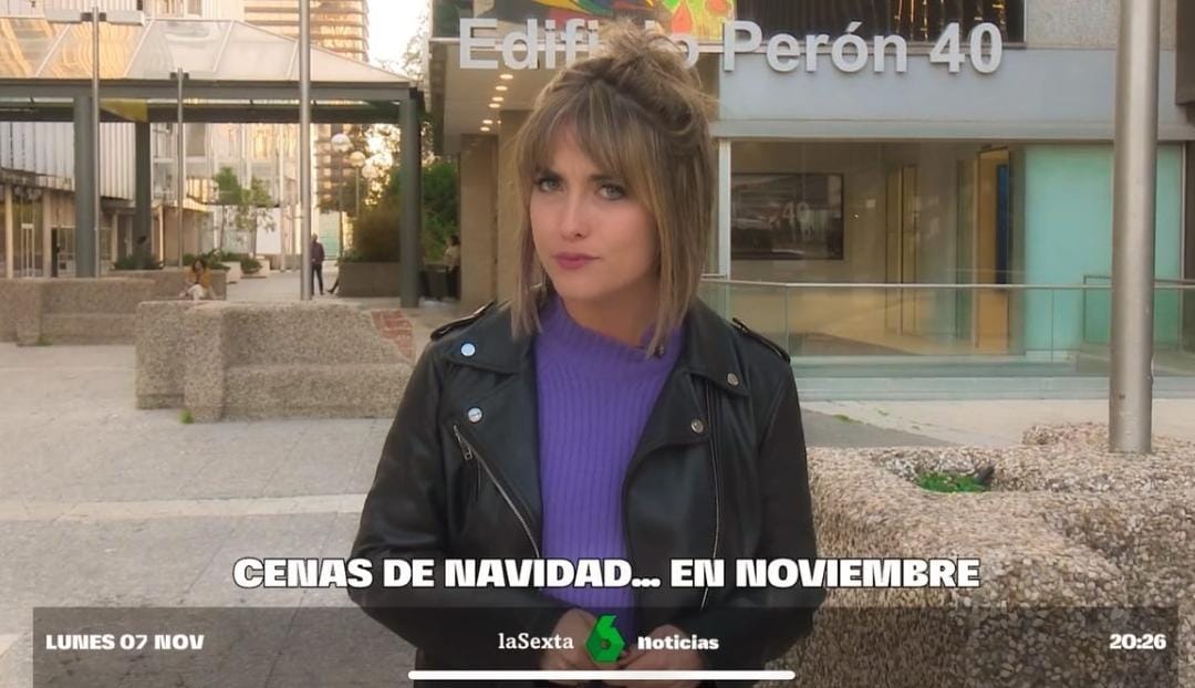 Sara Rincón reportera La Sexta