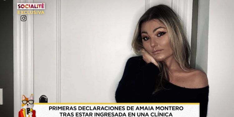 Amaia Montero Socialité