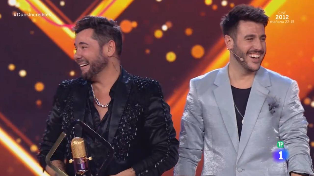 Miguel Poveda y Antonio José se alzan ganadores de la primera edición de ‘Dúos Increíbles’ en TVE