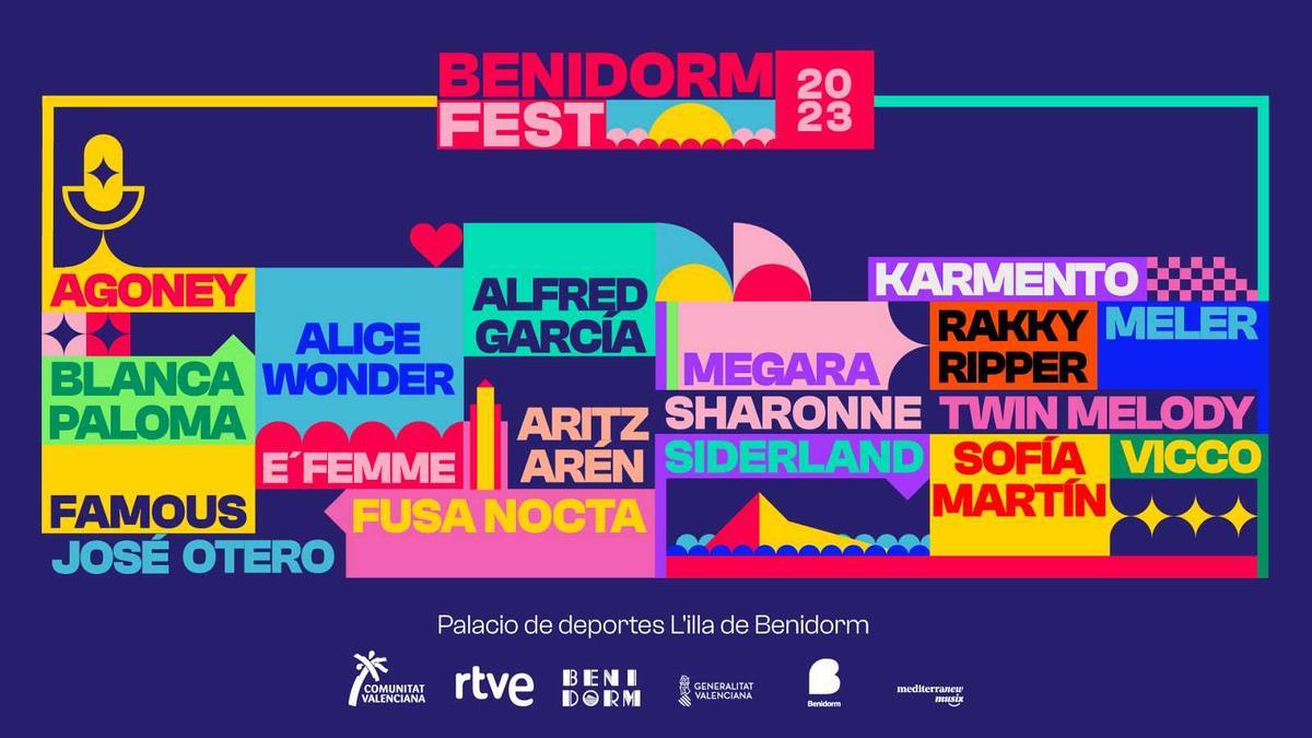 TVE anuncia el cartel del Benidorm Fest 2023: ¿Qué candidatos actuarán en la primera y segunda semifinal?