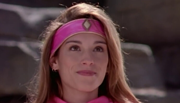 Amy Jo Johnson, Power Ranger Rosa