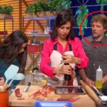 El actor Juan Díaz de 'Aquí no hay quien viva' acompaña a su mujer, la actriz Claudia Ferranti, en 'MasterChef 11'.