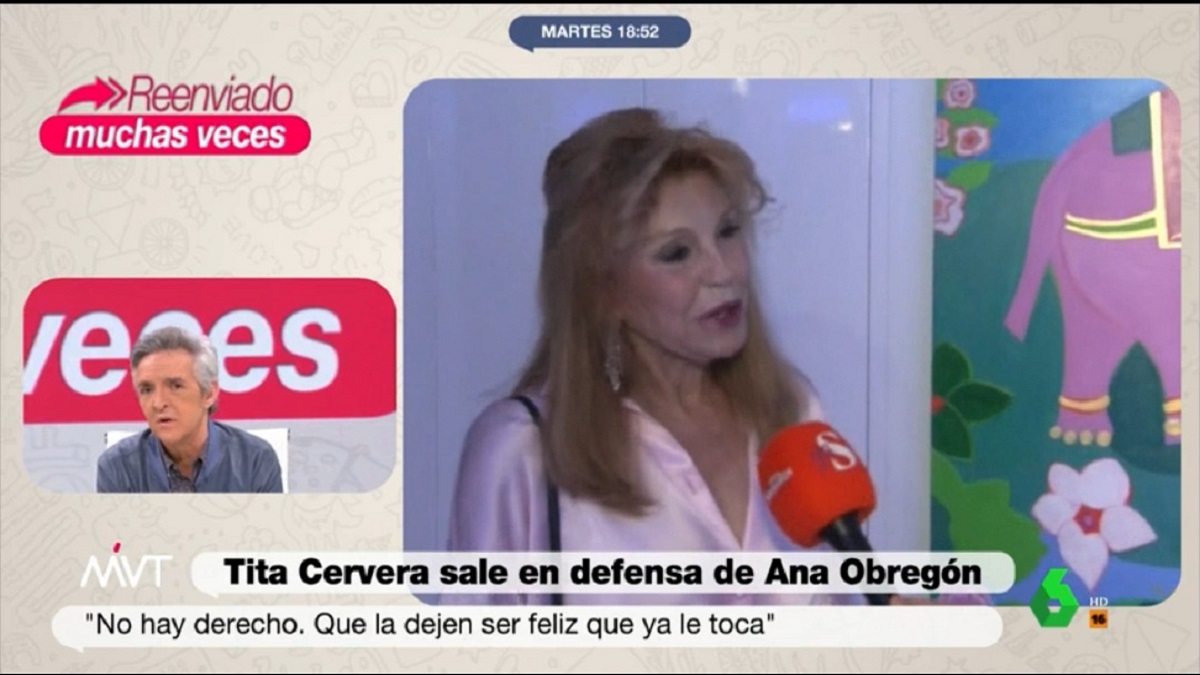 La fulminante frase de Ramoncín al oír a Tita Cervera decir esto sobre el caso Obregón