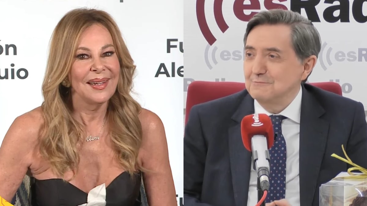 Ana Obregón y Federico Jiménez Losantos