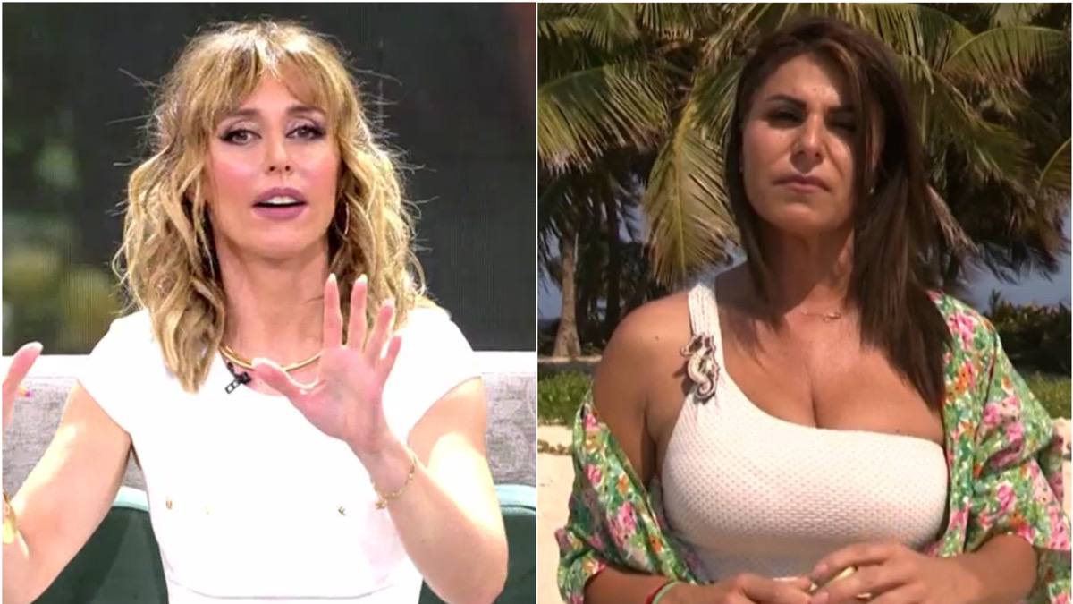 Emma García tiene que censurar una gravísima insinuación sobre Yaiza en 'Fiesta': "Cuidado"