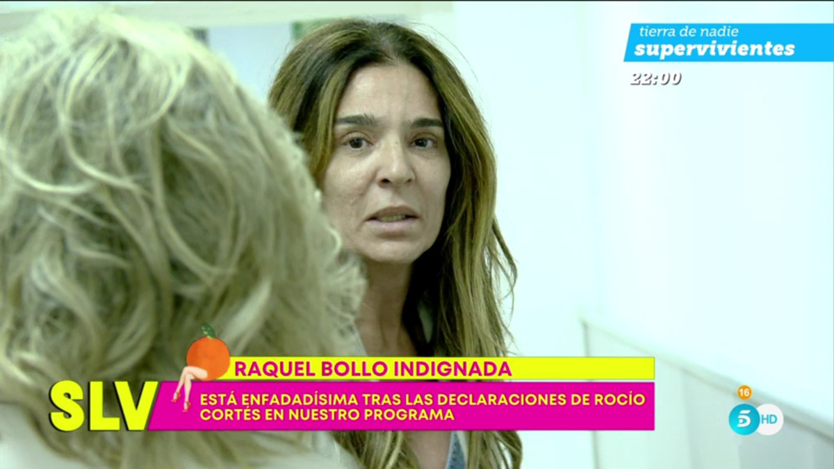 Raquel Bollo, fuera de sí en 'Sálvame'