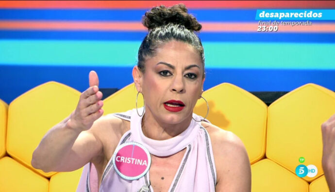 Cristina Medina estalla contra la organización de ’25 palabras’ y se planta: «A la mierda»