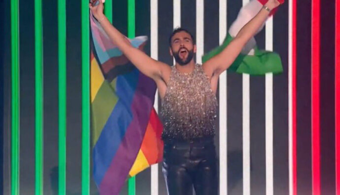 Lo visto con el representante de Italia justo al inicio de Eurovisión dispara los aplausos