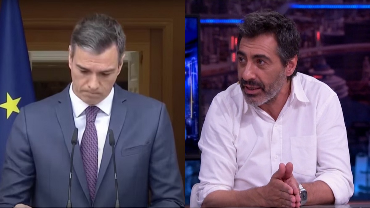 Juan del Val no se corta un pelo en cómo se refiere exactamente a Sánchez en 'El Hormiguero'