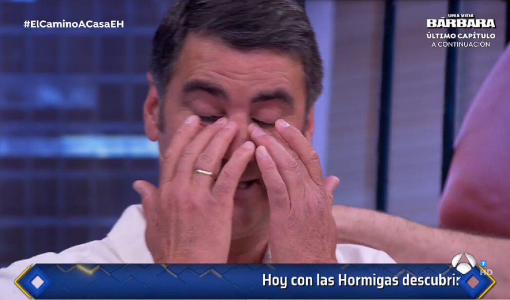 Jesulín de Ubrique se emociona en 'El Hormiguero'.