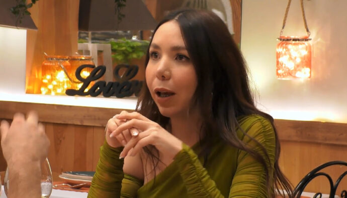Alexa en 'First Dates'.