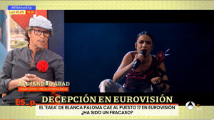 Alejandro Abad analiza el fracaso de Blanca Paloma en Eurovisión.