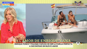 Susanna Griso opina sobre la entrevista de Enrique Ponce y Ana Soria en 'El Hormiguero'.