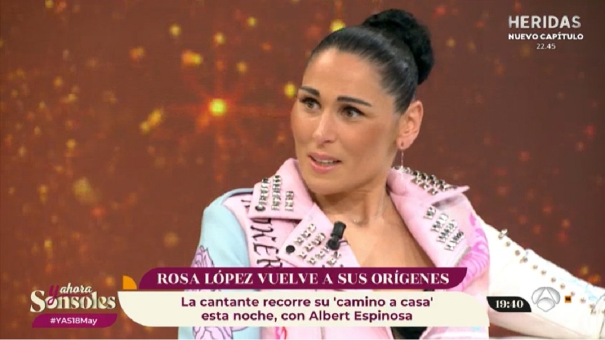 Rosa López hace este inesperado anuncio sobre su maternidad delante de Sonsoles Ónega