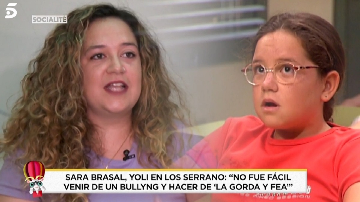 Sara Brasal reaparece así en 'Socialité' y confiesa su calvario de ser Yoli en 'Los Serrano'