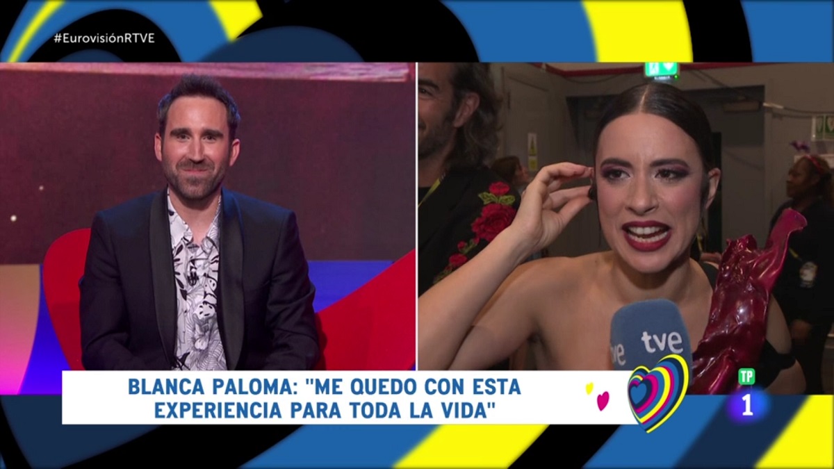 Las primeras palabras de Blanca Paloma tras dejar a España en el puesto 17 en Eurovisión