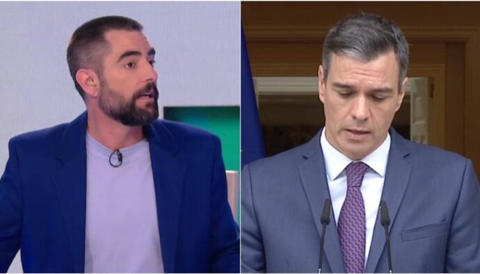 Dani Mateo y Pedro Sánchez