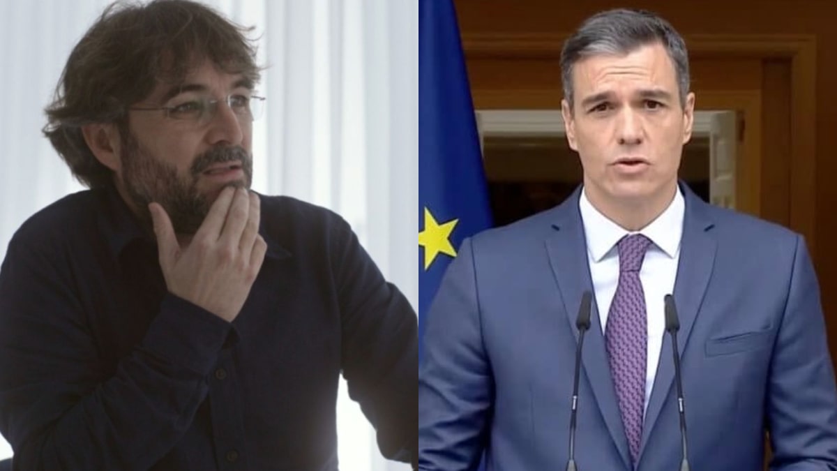 Jordi Évole y Pedro Sánchez