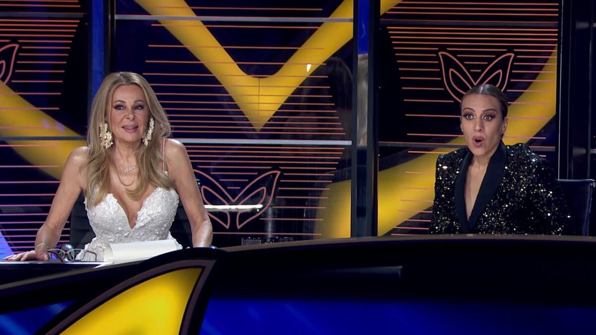 Ana Obregón y Mónica Naranjo en 'Mask singer 3'.