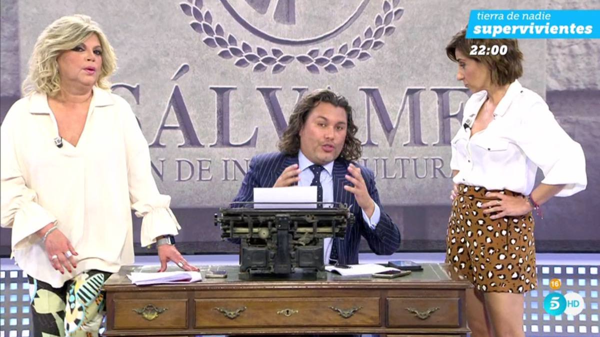 El abogado Jorge Albertini en 'Sálvame'.