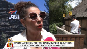 Cristina Medina habla de su proceso de recuperación tras sufrir un cáncer de mama.