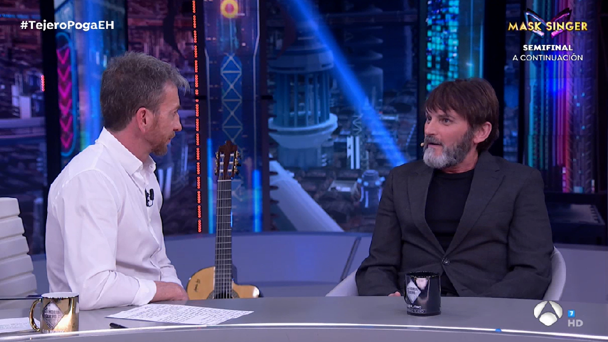 Pablo Motos y Fernando Tejero en 'El Hormiguero'.