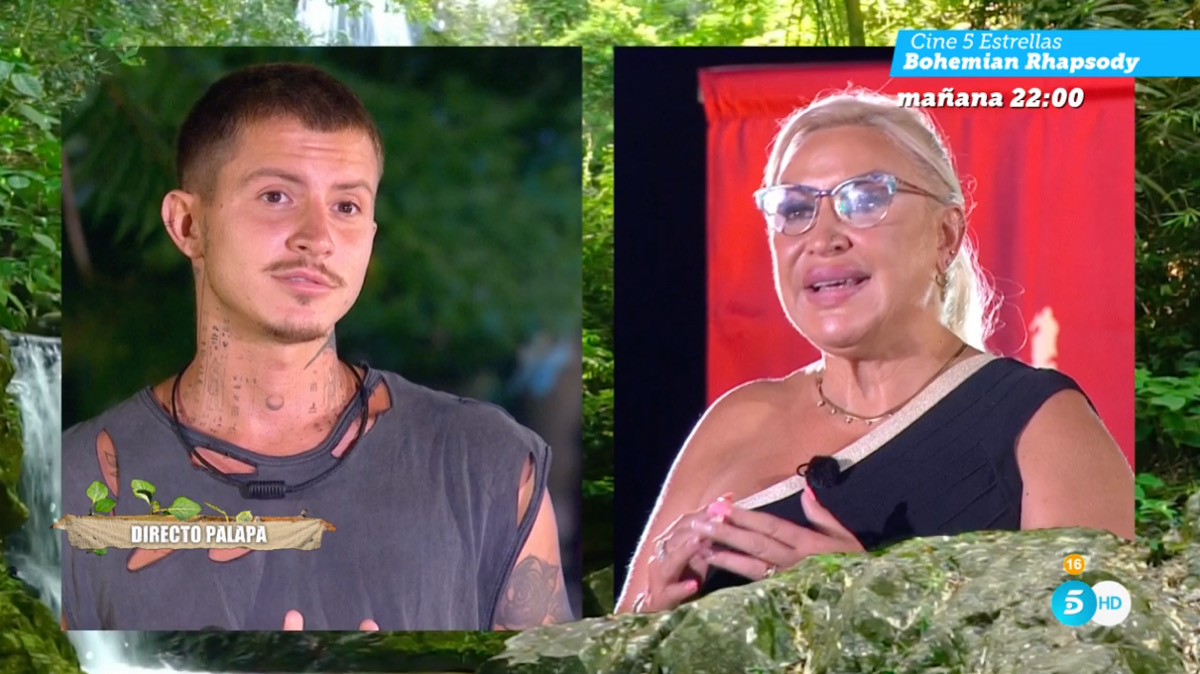 Raquel Mosquera pone a Jonan Wiergo en la peor tesitura y decide plantarse en 'Supervivientes'