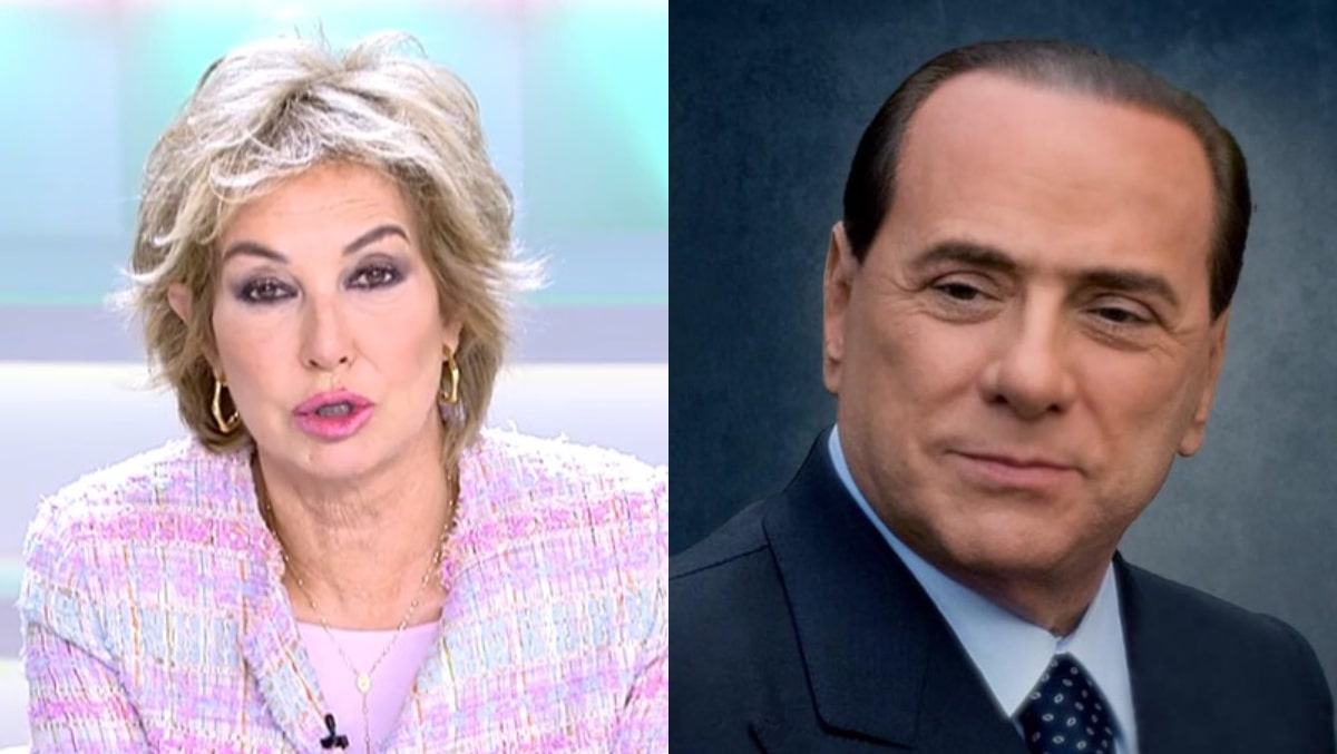 Ana Rosa Quintana y Silvio Berlusconi