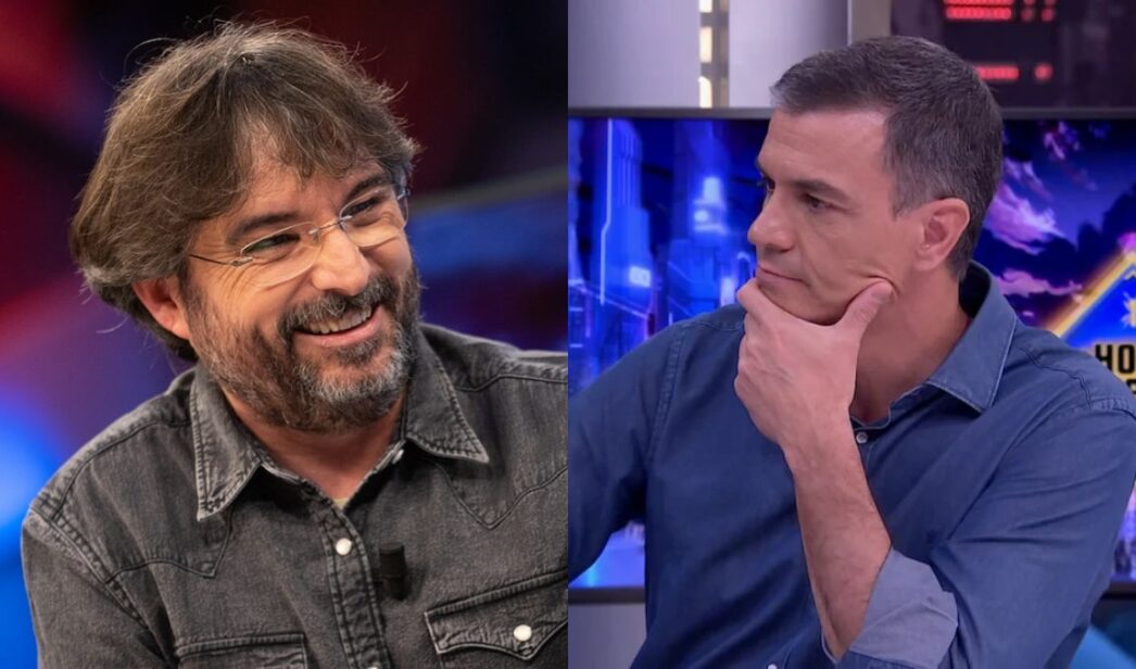 Jordi Évole y Pedro Sánchez.