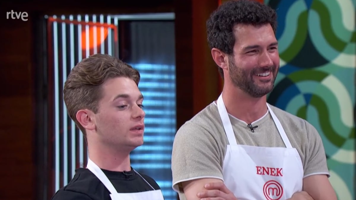 Luca y Eneko en 'MasterChef'