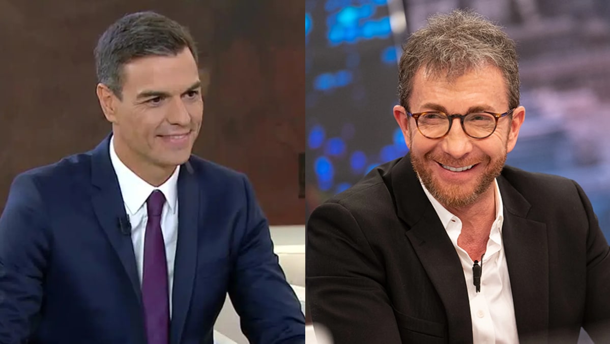 Pedro Sánchez y Pablo Motos