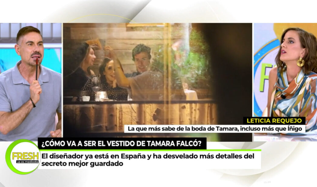 Miguel Ángel Nicolás y Leticia Requejo sobre la Tamara Falcó en 'Ya es mediodía'