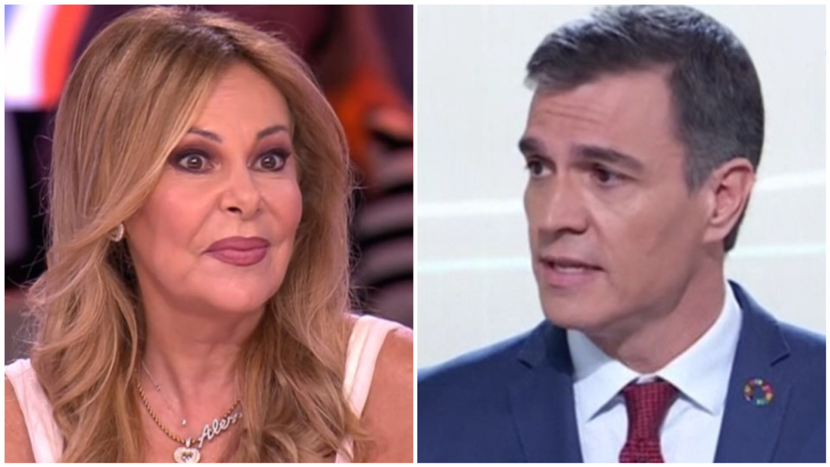 El incendiario pronunciamiento de Ana Obregón sobre Pedro Sánchez que cruza los límites