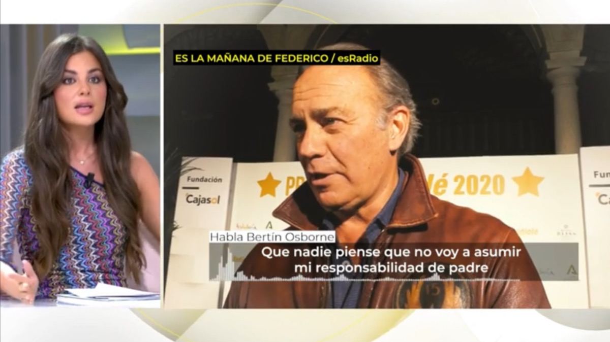 Alexia Rivas, contra Bertín Osborne en 'Ya es mediodía'