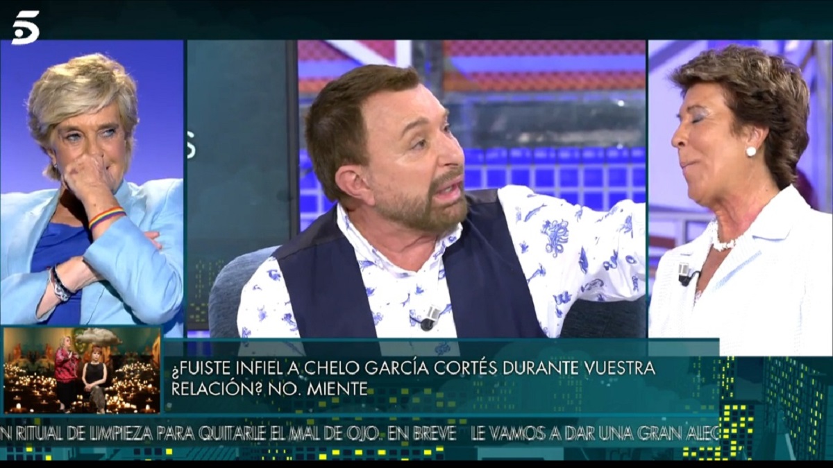 José Manuel Parada se planta en el 'Deluxe' y la emprende con Conchita: "No es serio"